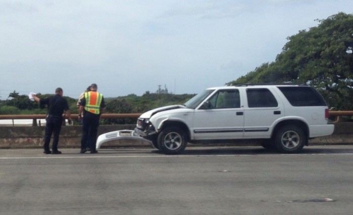 H1 town bound before Pearl City exit...