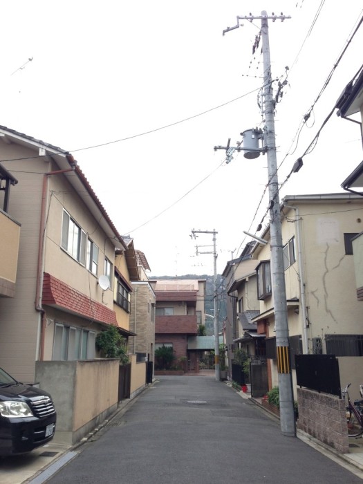 Typical Japanese street.