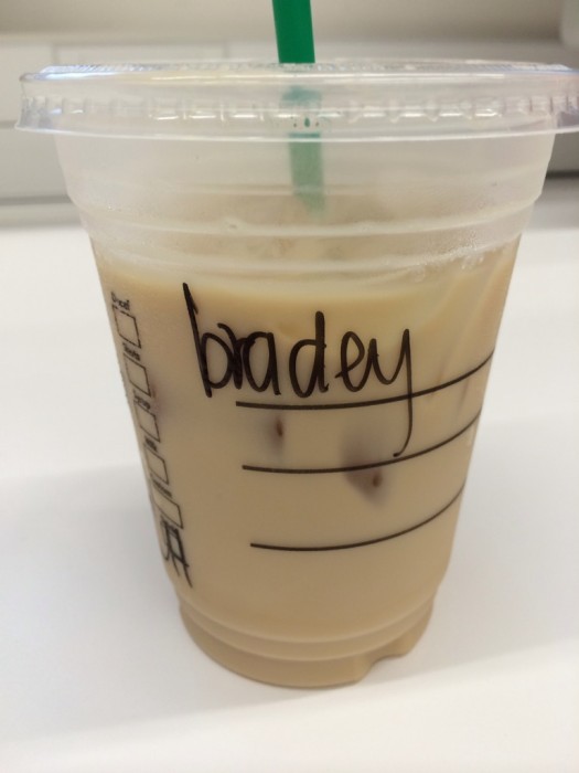 My new name is "Bradey" thanks for...