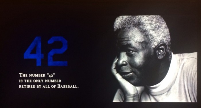 Watching the movie “42” didn’t know...