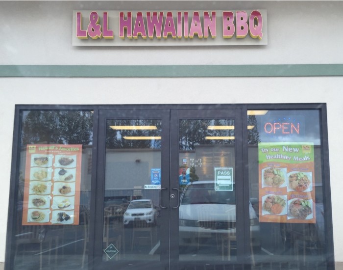 L&L BBQ haven't been here in a...