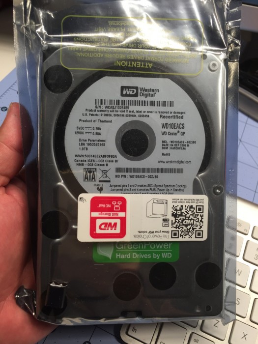 It's amazing how a 1TB drive will...